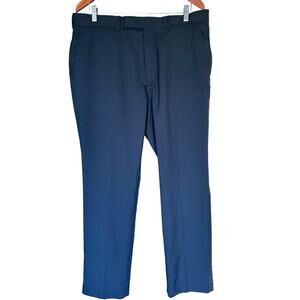 RLX Ralph Lauren Men's Dress Pants Size 36x30 Straight Leg Stretch Black